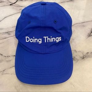 OV Doing Things Hat Blue